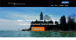 Desktop Screenshot of doorcountyadventurerafting.com